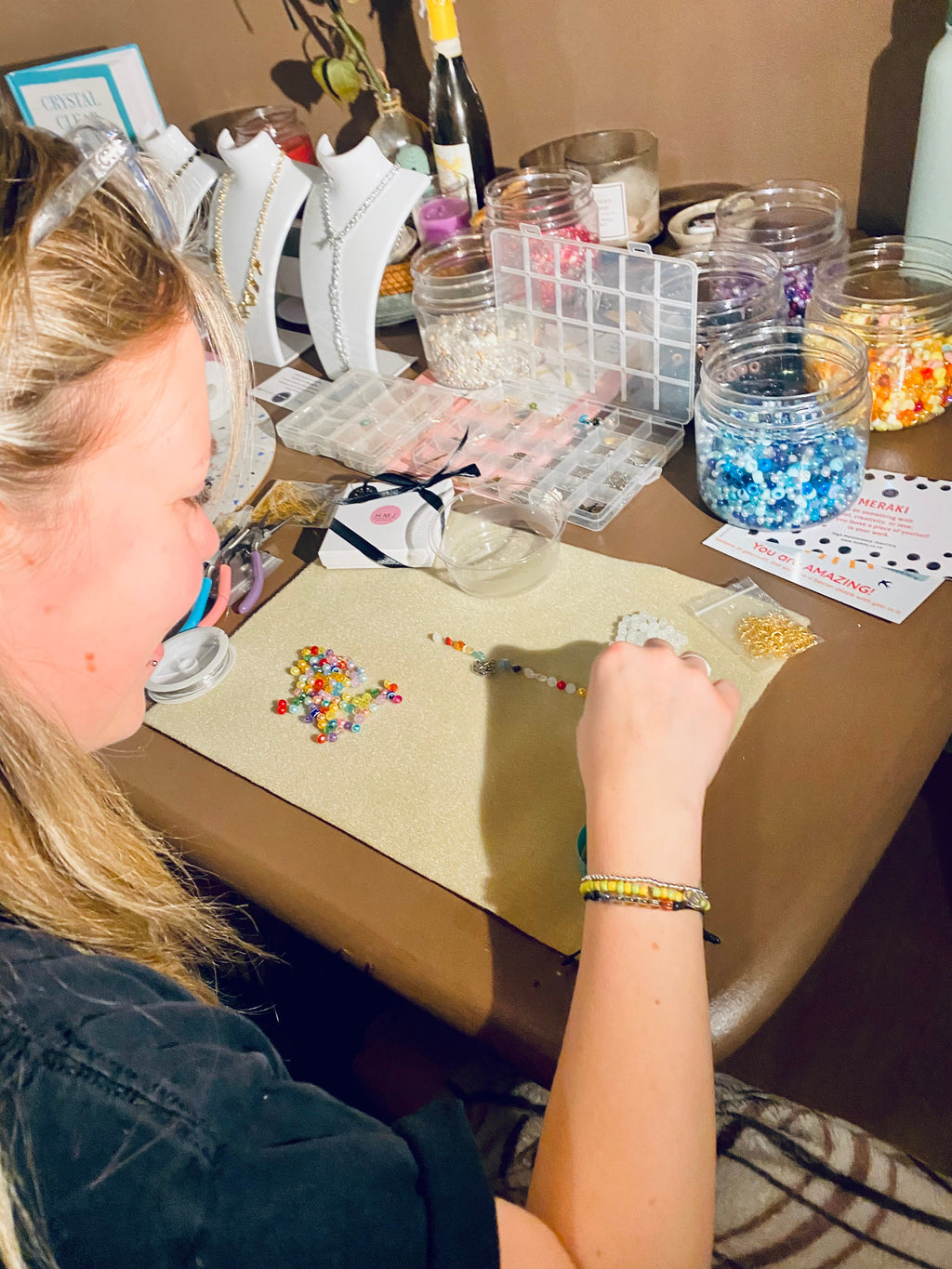 Duo Crystal Bracelet Private Workshop